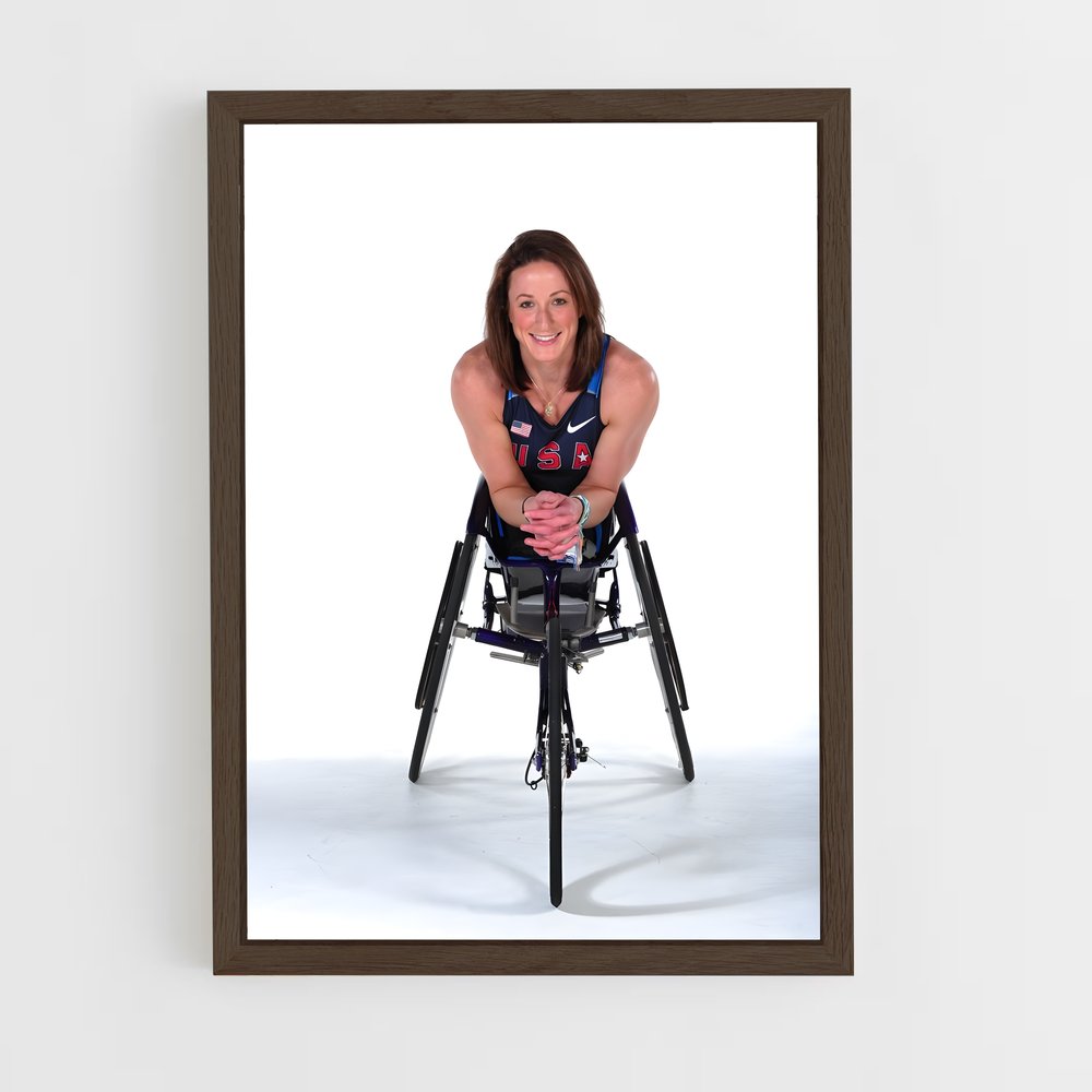 Poster Tatyana mcfadden – affiche Jeux Olympiques (vue 5)